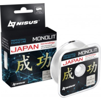 Леска "Nisus" 50 м MONOLIT Nylon Transparent 