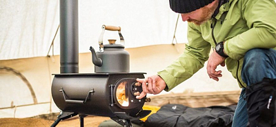 Печка в палатку для зимней рыбалки: рекомендации по выбору, обзор популярных моделей